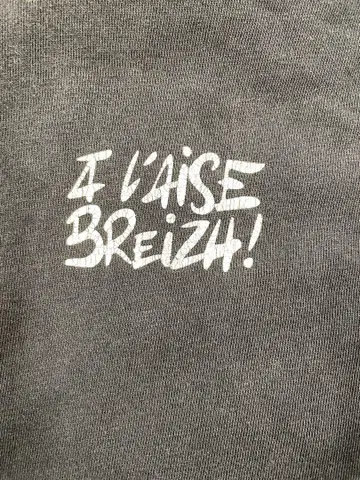 A L'AISE BREIZH 아 레이즈 브레츠 앞뒤 프린트 티셔츠 XL