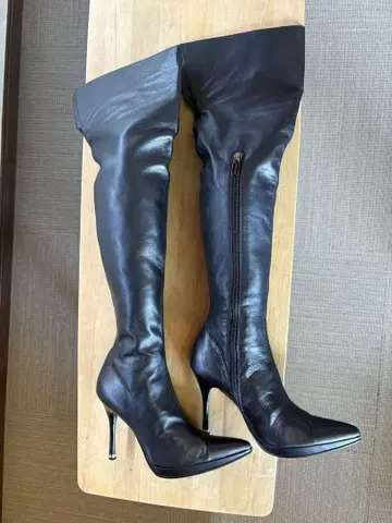 [ 가을을 앞서서!! ] COMEX 천연 가죽 니하이 부츠 L 24cm