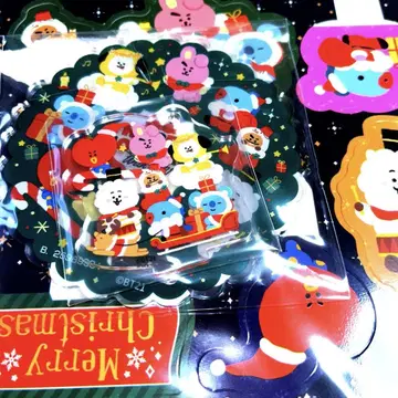 로손 콜라보 크리스마스 케이크 BT21