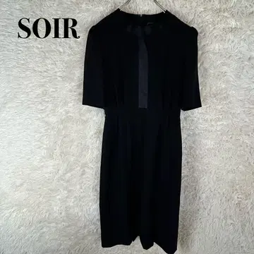 도쿄 SOIR 블랙 원피스