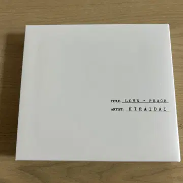 히라이 다이 LOVE + PEACE
