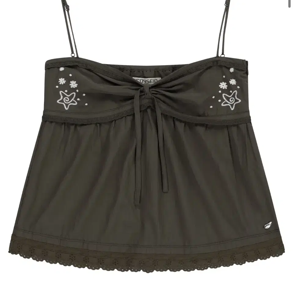 トップス Coyseio SOLAR STITCH SLEEVELESS BROWN COYSEIO SOLAR STITCH SLEEVELESS BROWN トップス