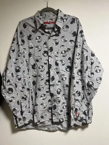 vintage 패턴 셔츠 스트릿
