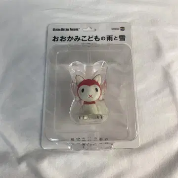 늑대 아이들의 비와 눈 피규어 UDF 꽃 모양 인형