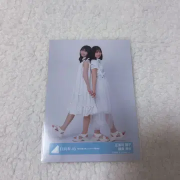 히나타자카46 쇼겐지 요코 후지시마 카호 육감 자켓 사진 페어 브로마이드