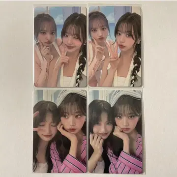 IVE 원영 리즈 이서 ALIVE 도쿄돔 회장 한정 트레카 4장