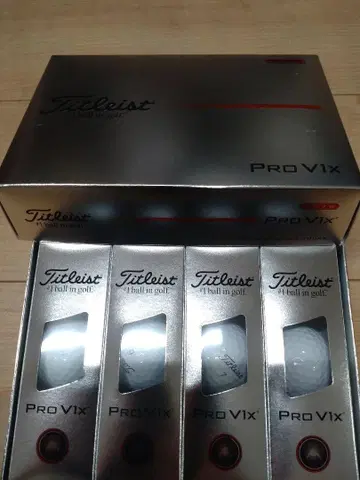 Titleist Pro V1X 골프공 12개입