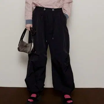 MAISON SPECIAL 컬러 파이핑 파라슈트 팬츠 38 사이즈
