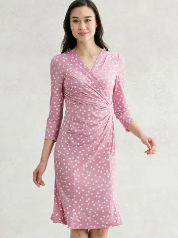 케이미 핑크 도트 가더 원피스