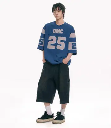 [ MOO ] Denim Bermuda Pants