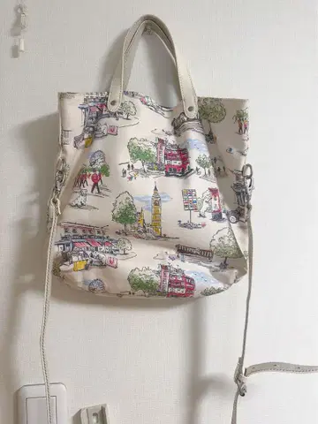 캐시 키드슨 Cath Kidston 리버시블 토트 숄더 백