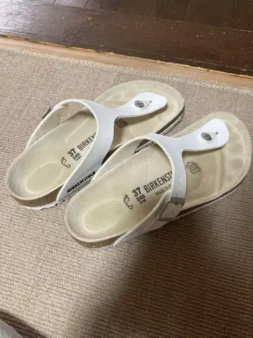 BIRKENSTOCK 샌들 화이트 24cm