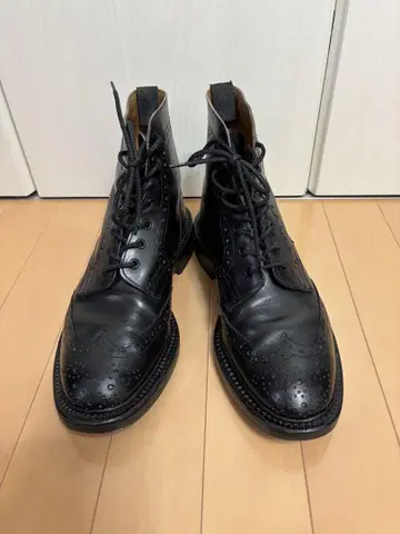 트리커스 Tricker's 컨트리 부츠 검정 UK8.5 27cm