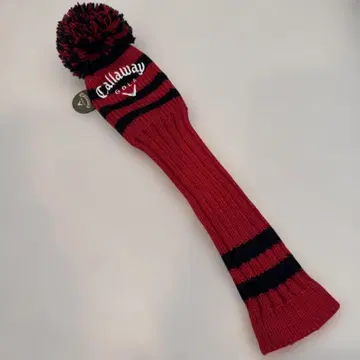 Callaway 페어웨이 우드용 헤드 커버 빨강과 검정