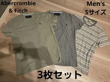 Abercrombie & Fitch 남성용 티셔츠 3세트 S사이즈