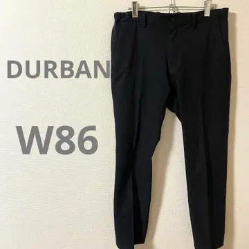 DURBAN  슬림핏 블랙 팬츠 남성용 골프
