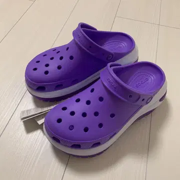 CROCS MEGA CRUSH CLOG 샌들 퍼플 25.0cm