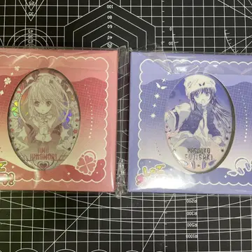 캐릭캐릭 체인지! 중국 한정판 계란형 캔뱃지 히나모리 아무 세트