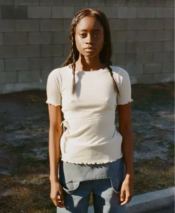 baserange wrap tee