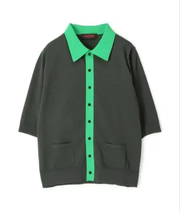 CABaN 폴리에스터 투톤 컬러 카디건 투모로우랜드 캐반