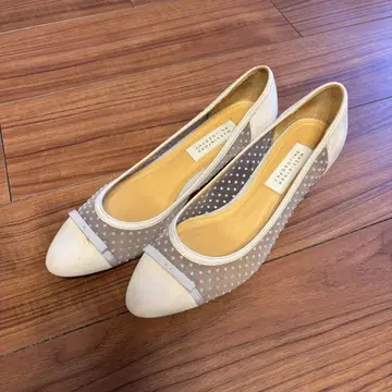 맥킨토시 필로소피 펌프스 24cm 크림색