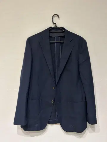 THE SUIT COMPANY 워셔블 자켓 메쉬 네이비
