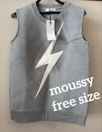 moussy 마우지 트레이너 노스 톱스 새 제품 미사용 태그 포함