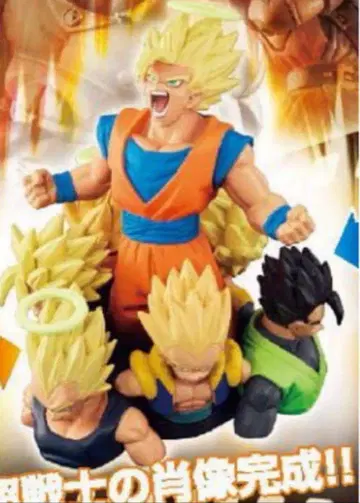 드래곤볼 캡슐 네오 보너스 파츠 완성품 초전사의 초상