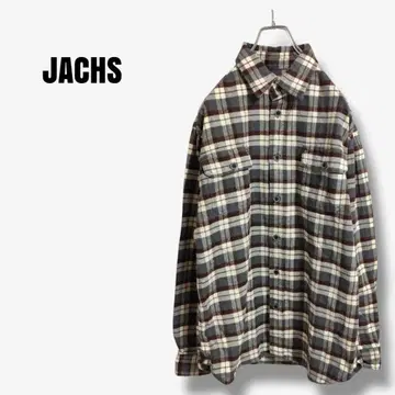 mt81025 JACHS 네르 셔츠 체크 셔츠 장소 코튼
