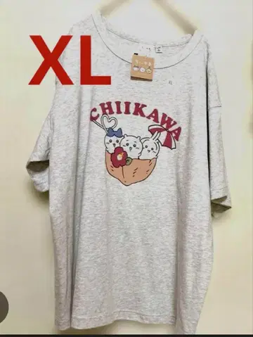 GU 치이카와 캐릭터 T셔츠