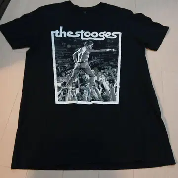 the stooges 밴드 티셔츠 M 사이즈 블랙