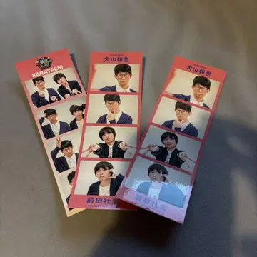 올만게키 카라타치 4컷 포토 스티커 3장 세트