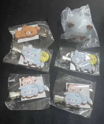 차이로이코구마 깡통 장난감 6점 세트