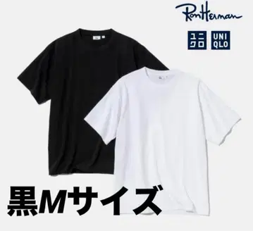Ron Herman x UNIQLO 티셔츠 블랙 M 사이즈