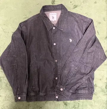 U.S. POLO ASSN. 다크 그레이 데님 자켓 L 사이즈