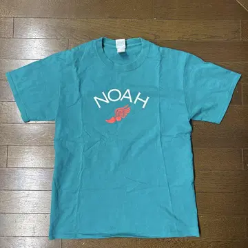 NOAH 코아로고 티셔츠 M 사이즈 터키즈
