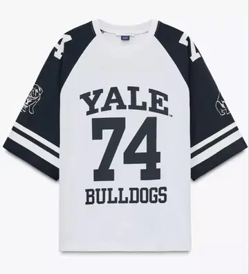 ZARA YALE 예일 프린트 티셔츠 L