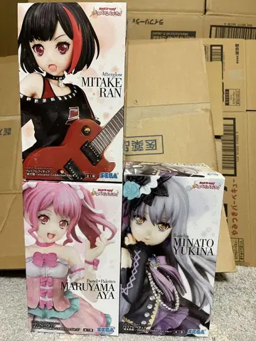 BanG Dream! 피규어 3체 세트