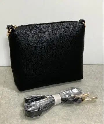 여성용 숄더백 합성 가죽 블랙