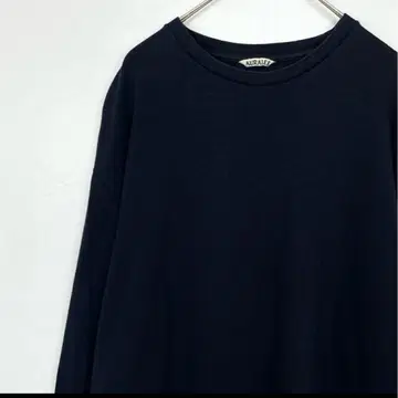 오라리 시리스 컷소 SEAMLESS L/S 티셔츠 네이비