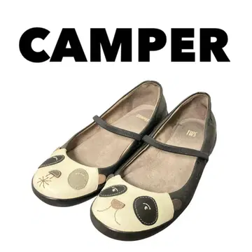 #214 CAMPER 캠퍼 TWS 팬더 플랫 발레 슈즈