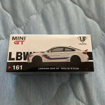 MINIGT 161 LB WORK BMW M4 화이트 W/M 스트라이프