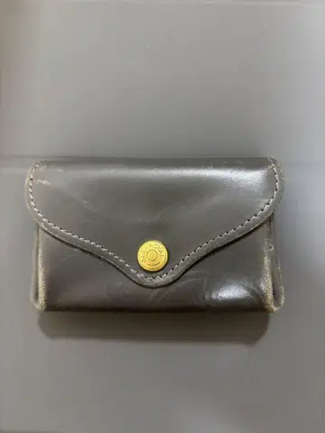 글렌로열 그레이 가죽 코인 케이스