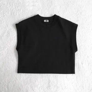 H BEAUTY&YOUTH H COTTON CROPPED T-SHIRT