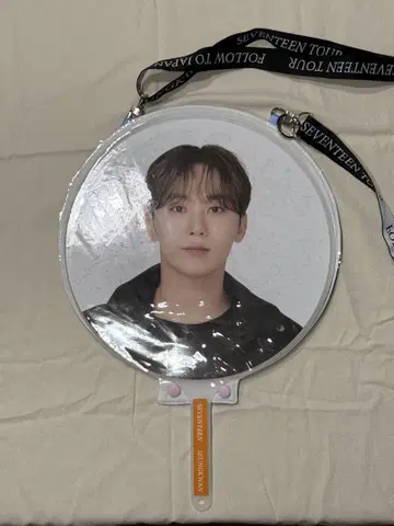 SEUNGKWAN 부채 SEVENTEEN 부채 케이스, 스트랩도 세트