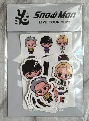 스노우맨 라이브 투어 2022 스티커 세트