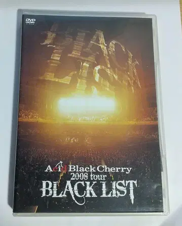 Acid Black Cherry/2008 tour BLACK LIST