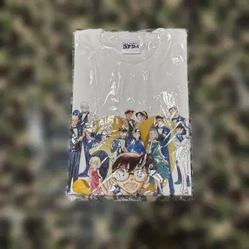 명탐정 코난 30주년 코난 전시회 한정 캐릭터 티셔츠 미개봉