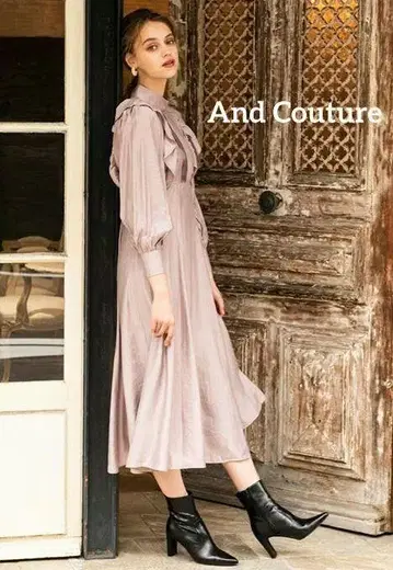 And Couture 앙드 쿠튀르 프릴 원피스