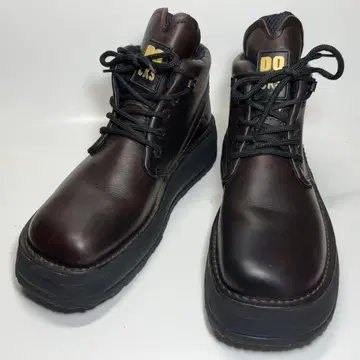 DOCKS 레이스업 부츠 사이즈 미상 약 27-27.5cm 브라운
